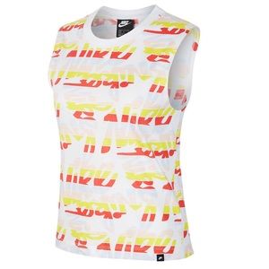 NIKE Sportswear Printed Muscle Tank NWT